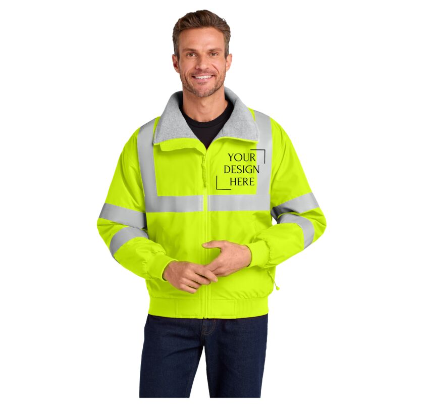Enhanced Visibility Challenger Jacket with Reflective Taping Thumbnail