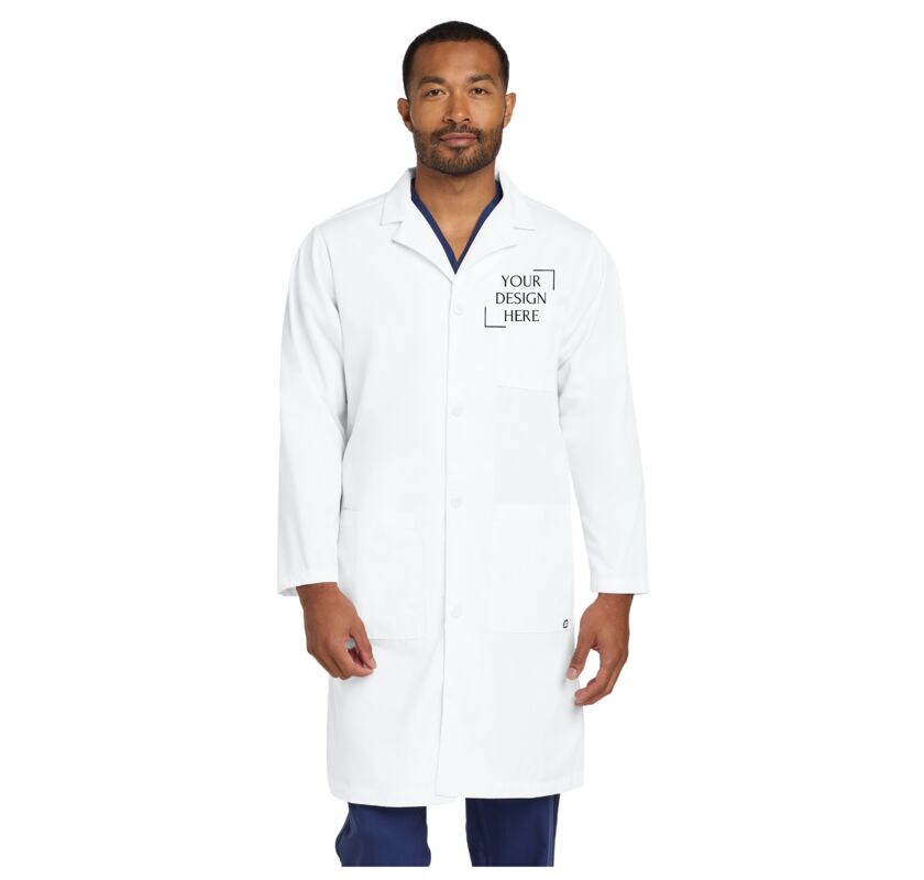 Men's Long Lab Coat Thumbnail