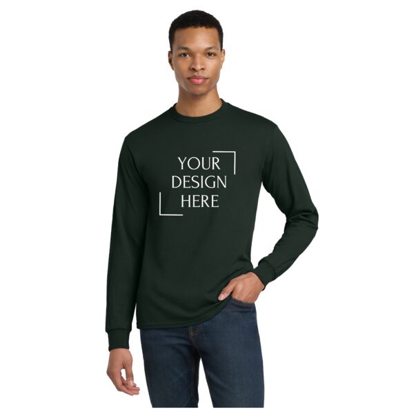DryBlend ® 50 Cotton/50 Poly Long Sleeve T Shirt Thumbnail
