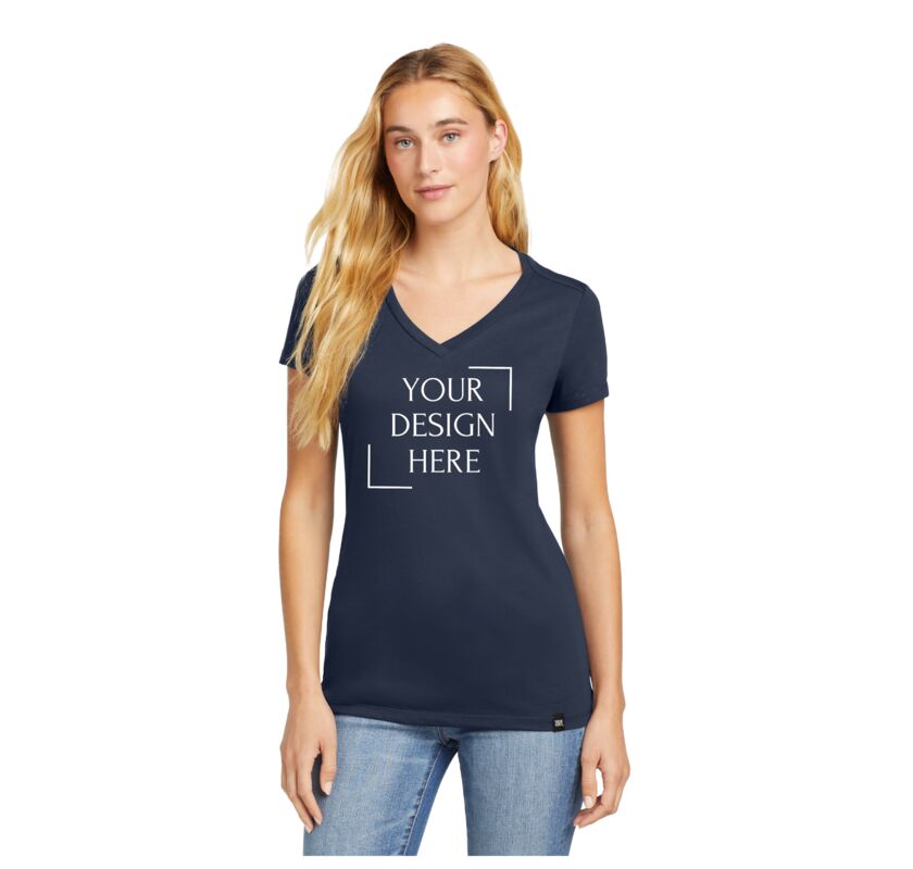 Women's Heritage Blend V Neck Tee Thumbnail