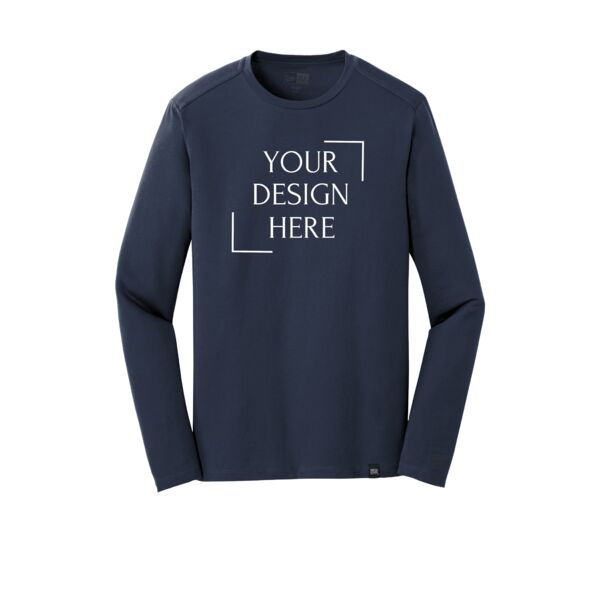 Heritage Blend Long Sleeve Crew Tee Thumbnail