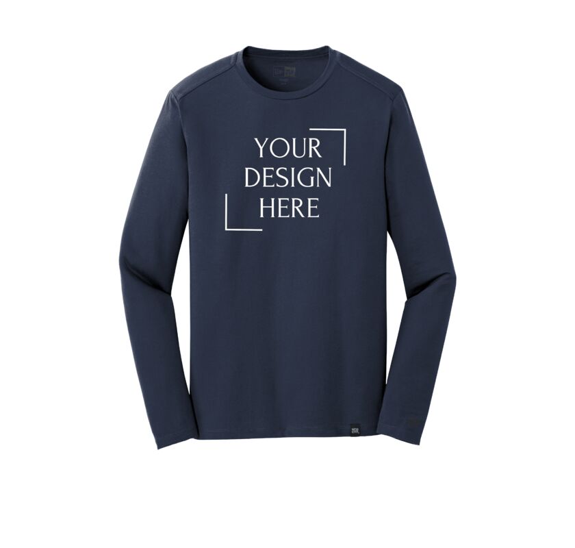 Heritage Blend Long Sleeve Crew Tee Thumbnail