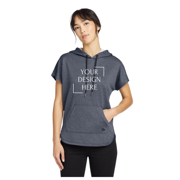 Women's Performance Terry Short Sleeve Hoodie Thumbnail