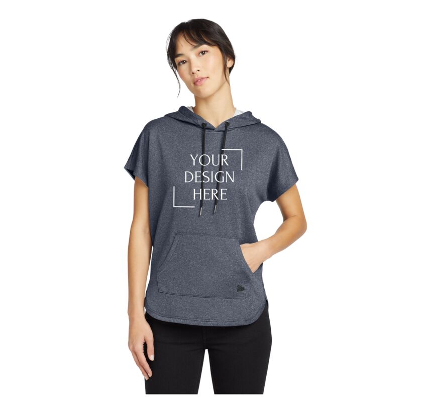Women's Performance Terry Short Sleeve Hoodie Thumbnail