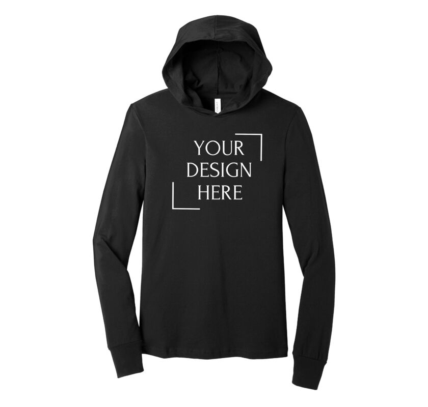 Unisex Jersey Long Sleeve Hoodie Thumbnail