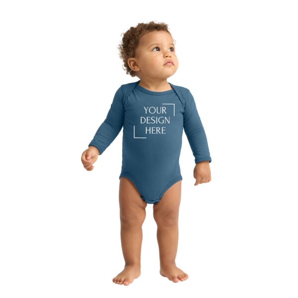 Infant Long Sleeve Jersey Bodysuit Thumbnail