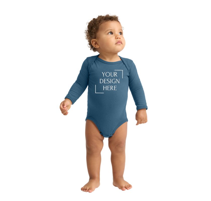 Infant Long Sleeve Jersey Bodysuit Thumbnail