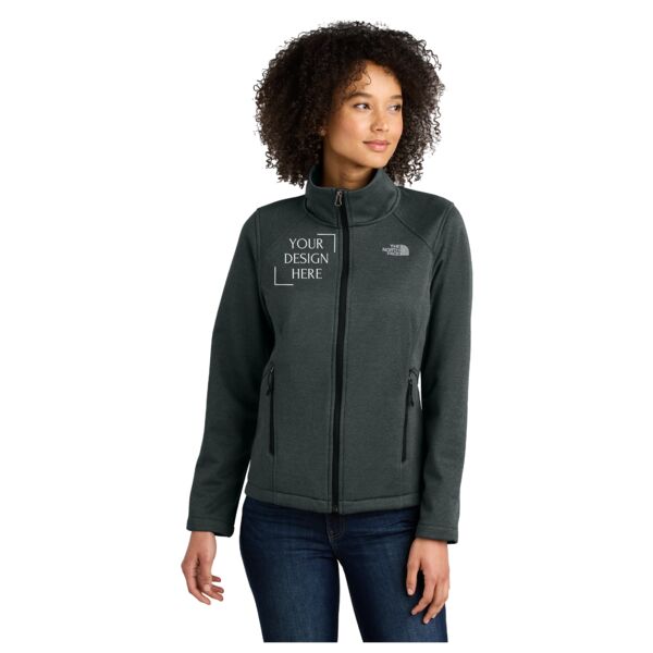 Women's Chest Logo Ridgewall Soft Shell Jacket Thumbnail