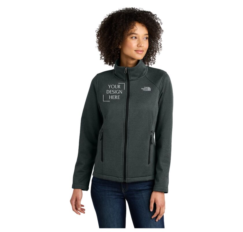 Women's Chest Logo Ridgewall Soft Shell Jacket Thumbnail