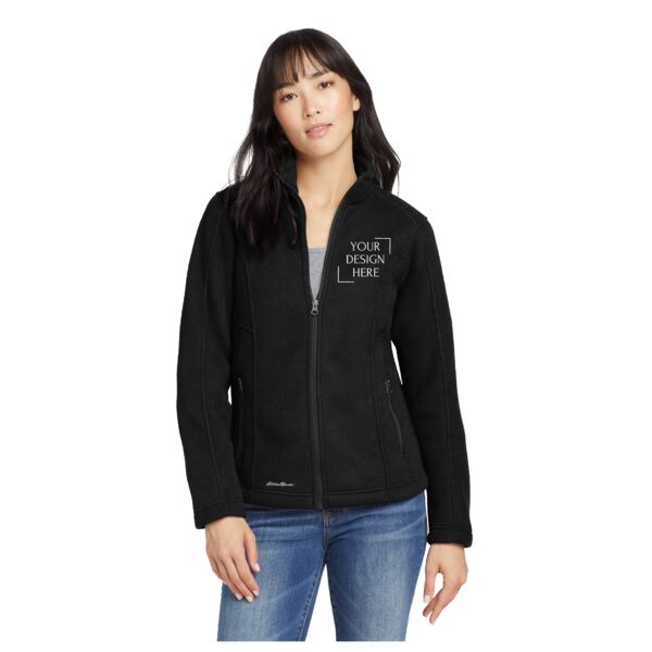 Women's Full Zip Fleece Jacket Thumbnail