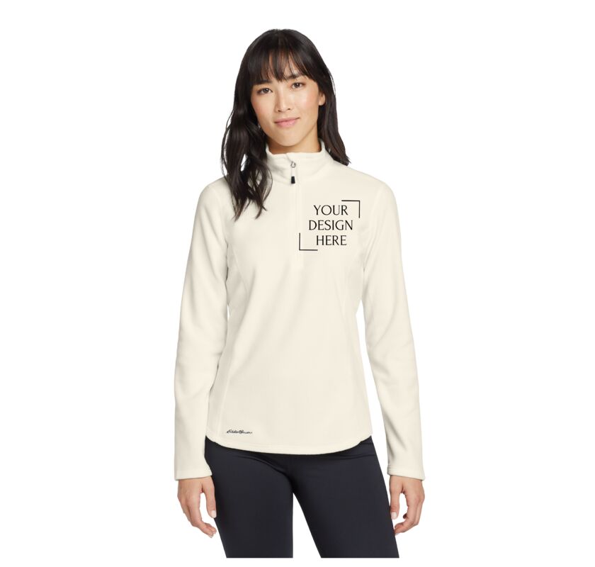 Women's 1/2 Zip Microfleece Jacket Thumbnail