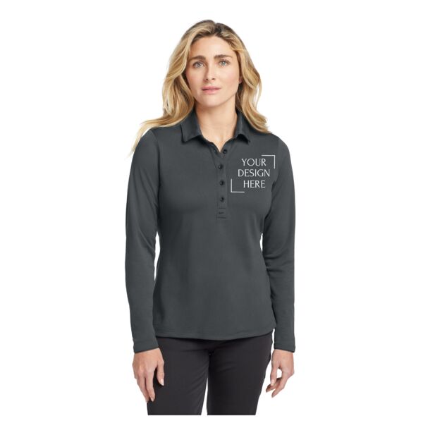 Women's Long Sleeve Dri FIT Stretch Tech Polo Thumbnail