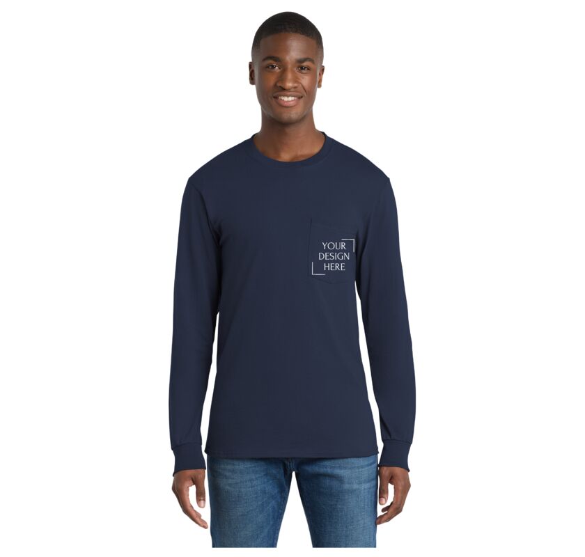 Long Sleeve Essential Pocket Tee Thumbnail