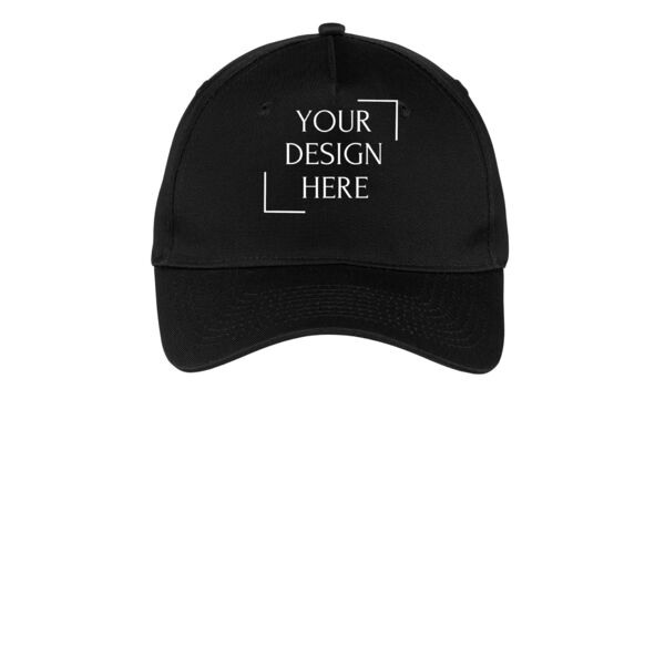 Five Panel Twill Cap Thumbnail