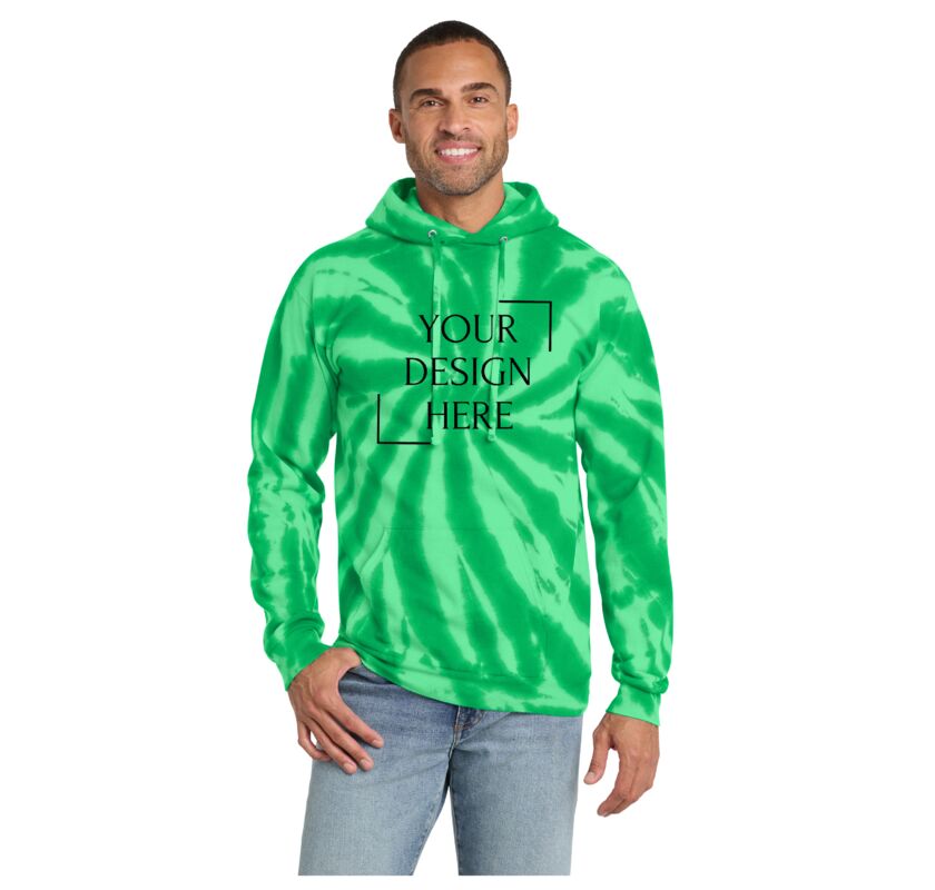 Tie Dye Pullover Hooded Sweatshirt Thumbnail