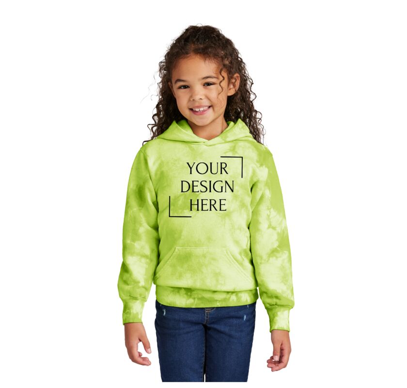 Youth Crystal Tie Dye Pullover Hoodie Thumbnail