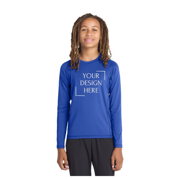 Youth Long Sleeve Rashguard Tee Thumbnail