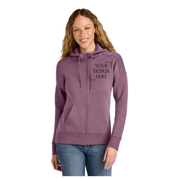 Women's Perfect Weight ® Fleece Drop Shoulder Full Zip Hoodie Thumbnail