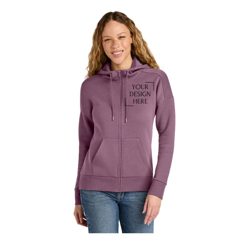 Women's Perfect Weight ® Fleece Drop Shoulder Full Zip Hoodie Thumbnail