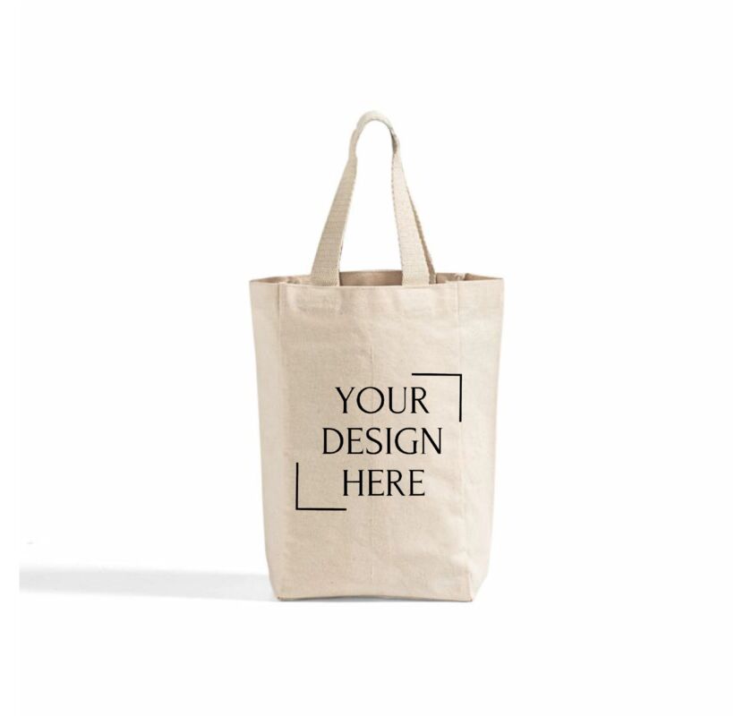 Canvas Wine Tote Thumbnail