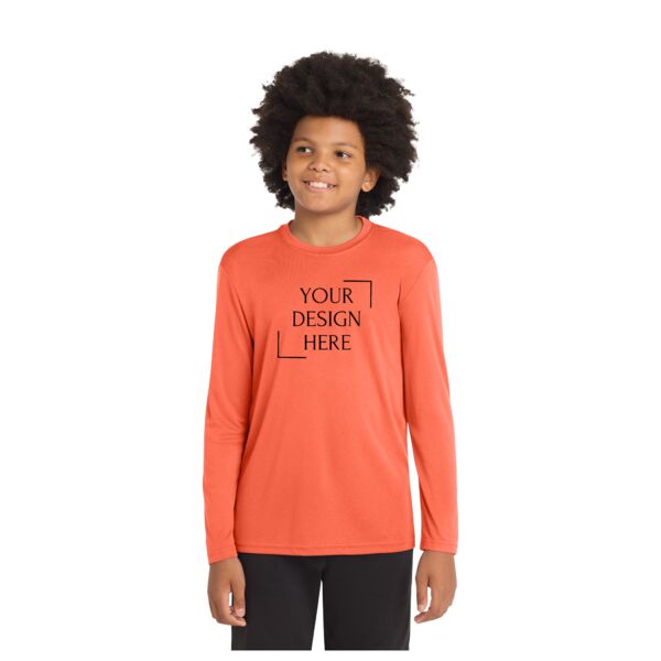 Youth Long Sleeve PosiCharge ® Competitor Tee Thumbnail