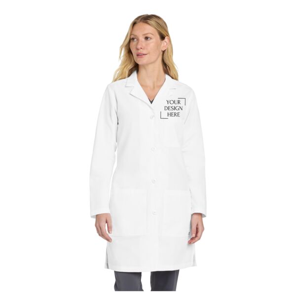 Women's Long Lab Coat Thumbnail