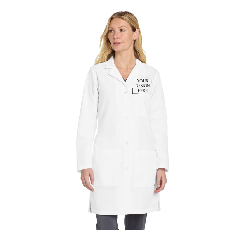 Women's Long Lab Coat Thumbnail