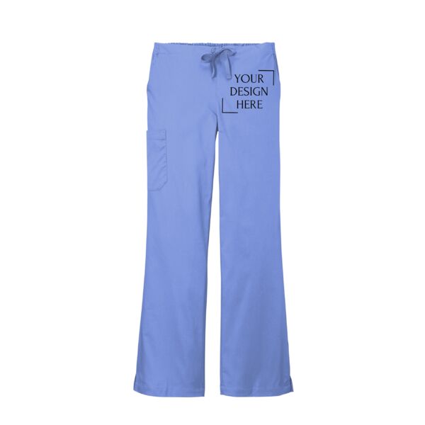 Women's Petite WorkFlex Flare Leg Cargo Pant Thumbnail