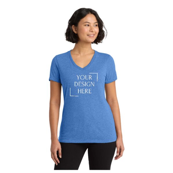 Women's Tri Blend V Neck Tee Thumbnail