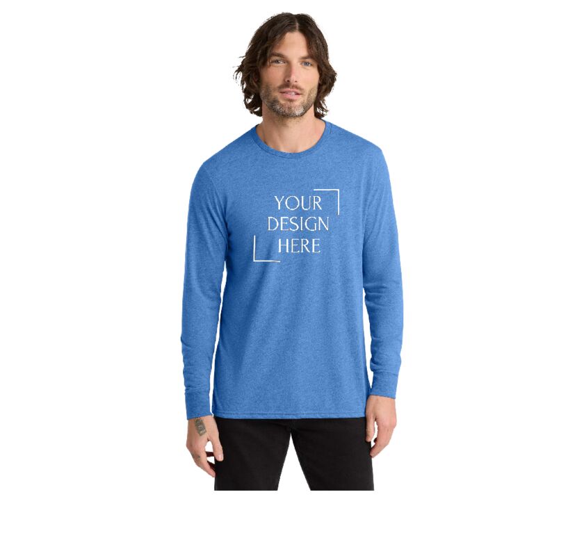 Unisex Tri Blend Long Sleeve Tee Thumbnail