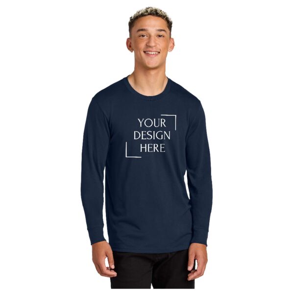 Unisex Long Sleeve Organic Cotton Tee Thumbnail