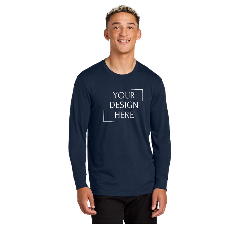 Unisex Long Sleeve Organic Cotton Tee Thumbnail