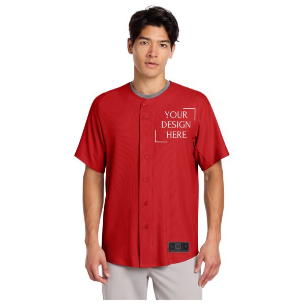 Diamond Era Full Button Jersey Thumbnail