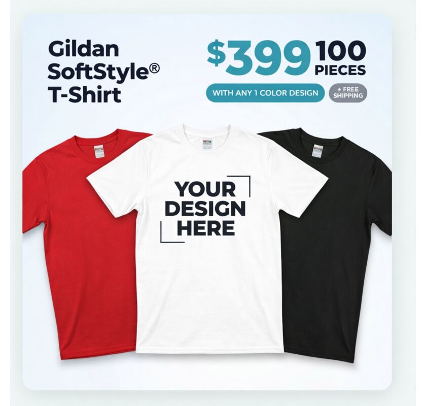 100 Softstyle ® T Shirt at $399 Thumbnail