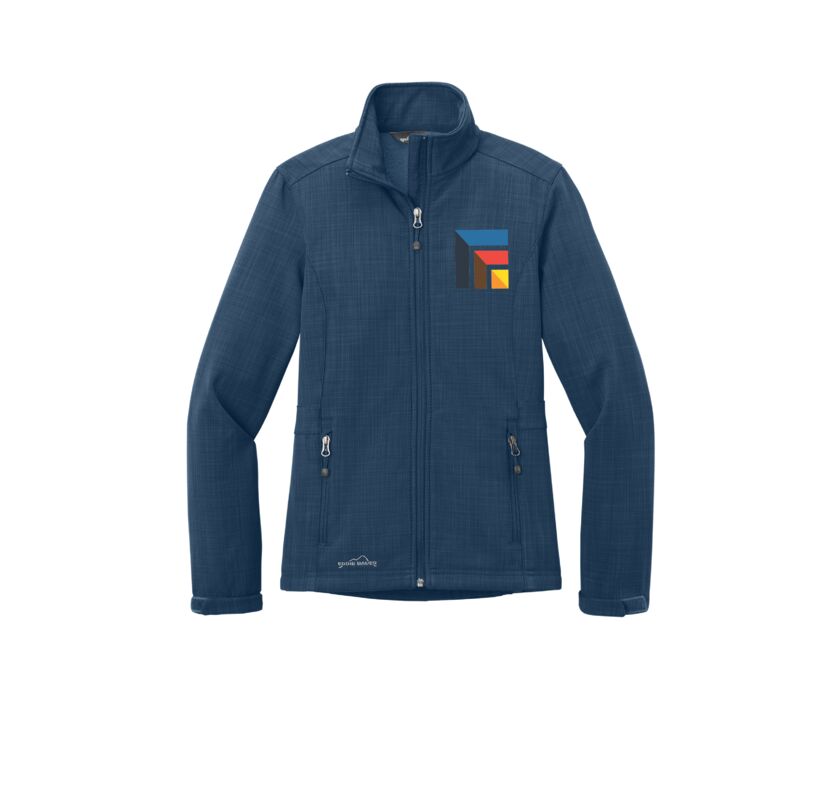 Eddie Bauer® Women's Shaded Crosshatch Soft Shell Jacket Thumbnail