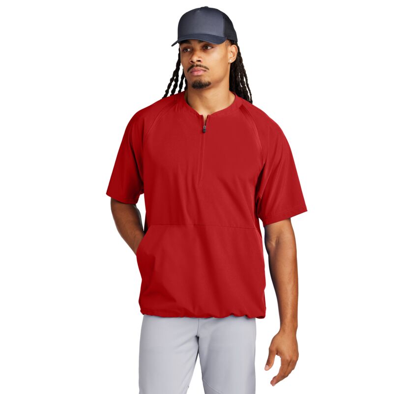 Repeat 1/2 Zip Short Sleeve Jacket Thumbnail