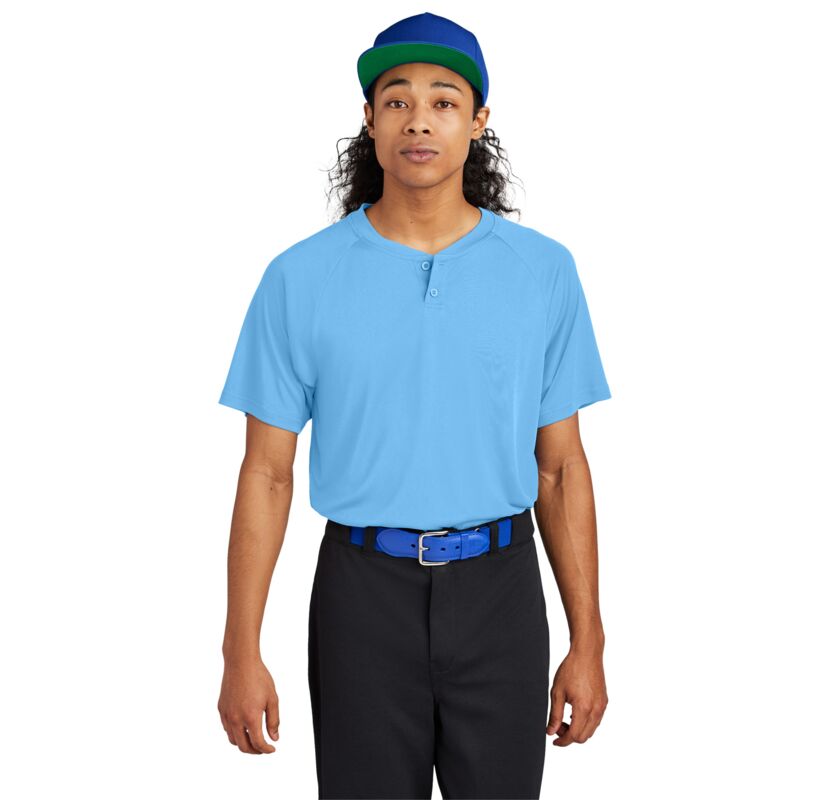 PosiCharge ® Competitor 2 Button Henley Thumbnail