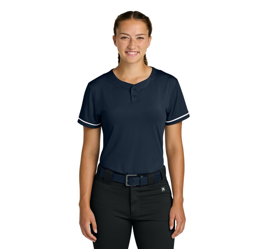 Women's Select 2 Button Softball Jersey Thumbnail