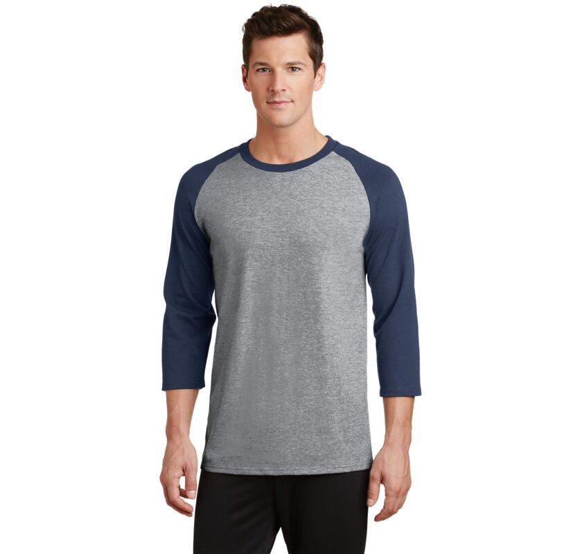 Core Blend 3/4 Sleeve Raglan Tee Thumbnail