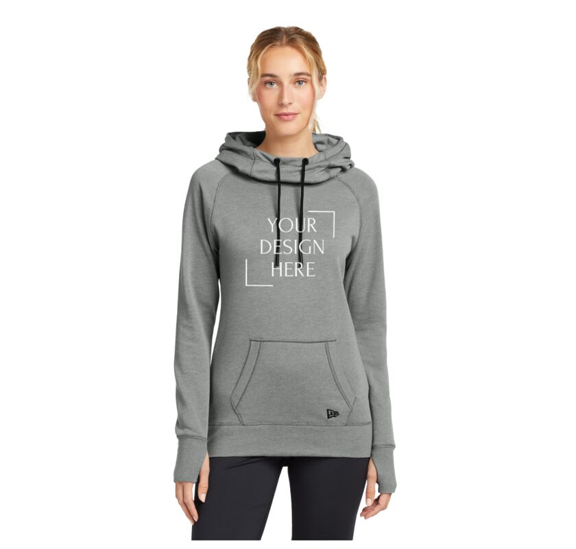 Women's Tri Blend Fleece Pullover Hoodie Thumbnail