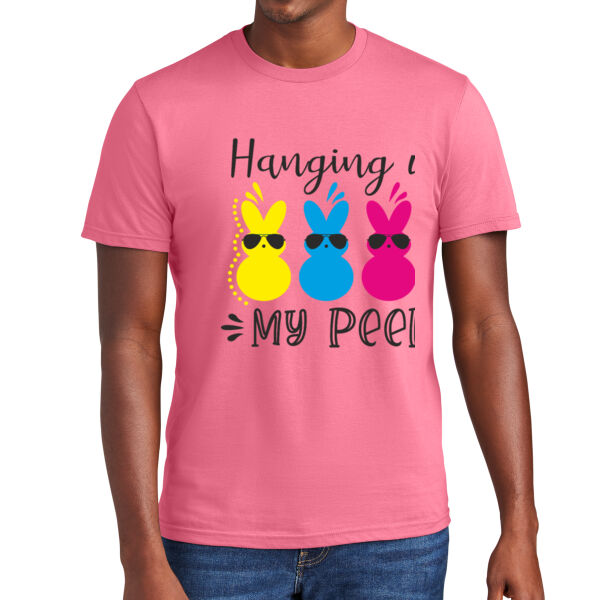 Easter Peeps Unisex - District 100% Cotton Short Sleeve T-Shirt Thumbnail
