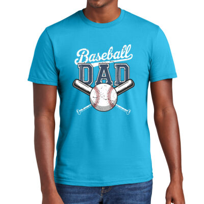 Baseball Dad Unisex 100% Cotton District Short Sleeve Tee Thumbnail