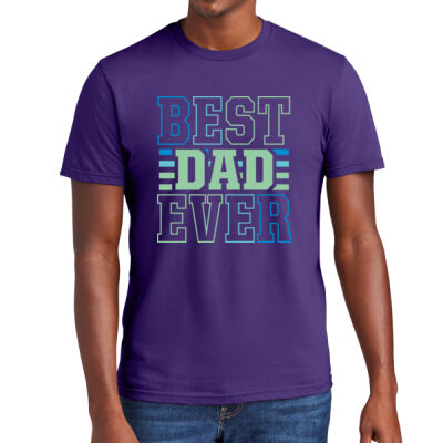  World’s Best Father Gift - Best Dad Ever Unisex 100% Cotton Short Sleeve T-Shirt Thumbnail