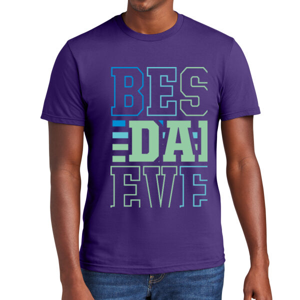  World’s Best Father Gift - Best Dad Ever Unisex 100% Cotton Short Sleeve T-Shirt Thumbnail