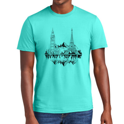 London Alaska Paris Graphic Tee - Trendy Travel-Inspired Short Sleeve T-Shirt Thumbnail