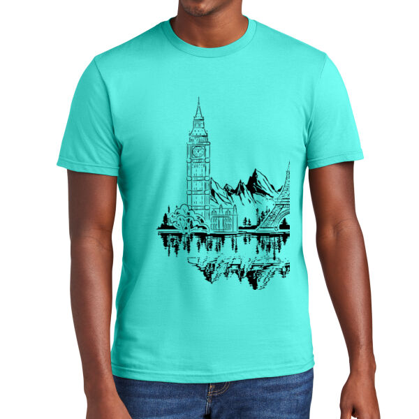 London Alaska Paris Graphic Tee - Trendy Travel-Inspired Short Sleeve T-Shirt Thumbnail