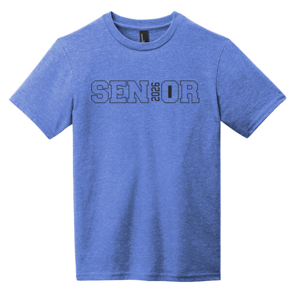 Senior 2026 100% Cotton Short Sleeve T-shirt Thumbnail