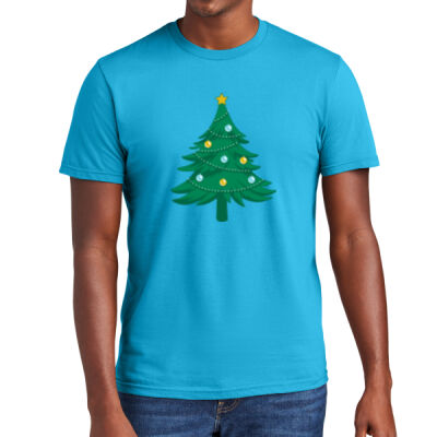 Christmas tree designed District Mens Very Important Tee Thumbnail