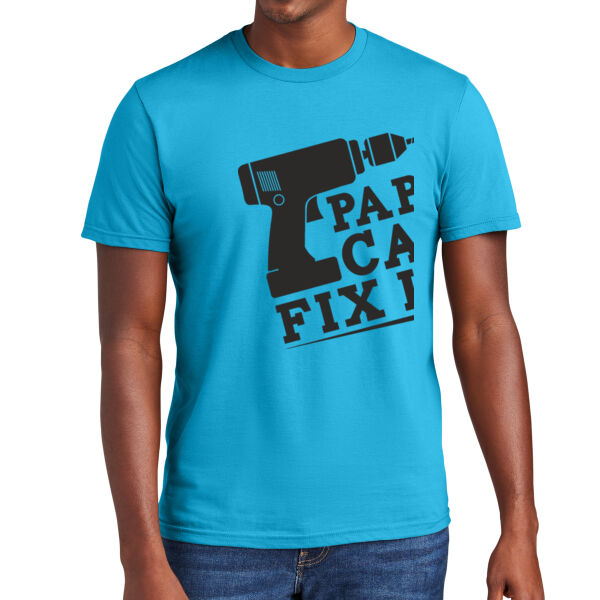 Super Dad Father’s Day - Papa Can Fix It Unisex Short Sleeve T-Shirt Thumbnail