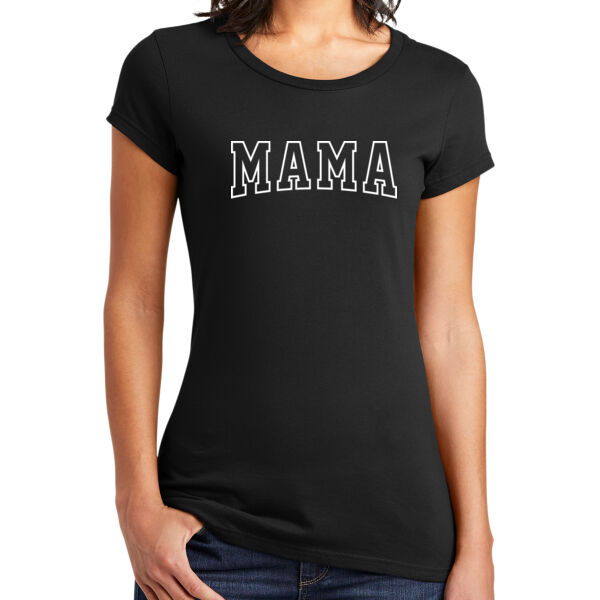Mama Short Sleeve Tee – Mom Life Shirt, Gift for New Moms, Mother's Day T-Shirt Thumbnail